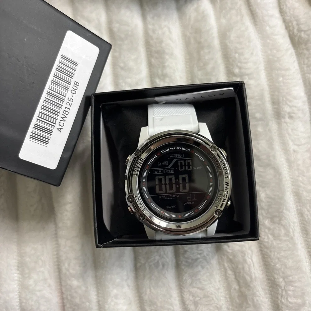 ACW8125-008 - Activa Voyager of Time X Invicta Men's Digital Watch - 52mm, White